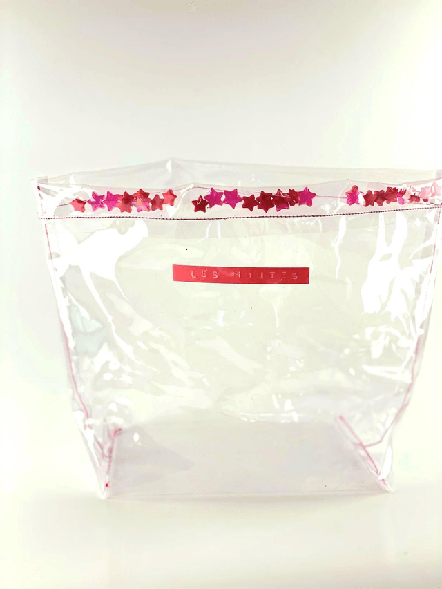 Pochettes étoiles roses girly